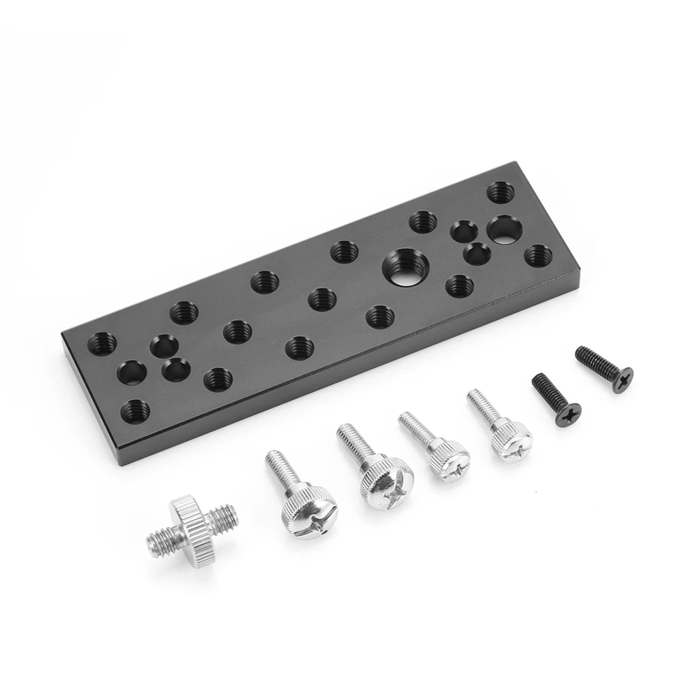 Многофункциональный Монтажная пластина 1/4 &quot3/8&quot для sony F970/F550 Батарея Lilliput Fa1011 |