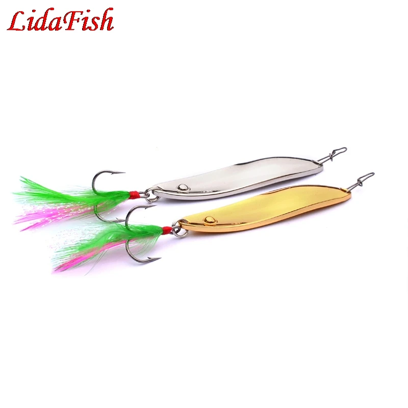 Металлические Блестки Рыбалка приманки 15 г золото/цвет серебристый Золотой