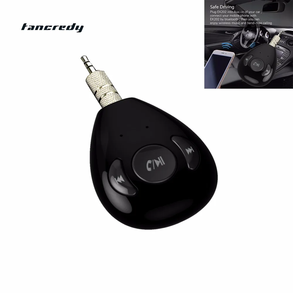 Адаптер аудио ресивера Tancredy с беспроводным Bluetooth 4 1 автомобильный комплект bluetooth