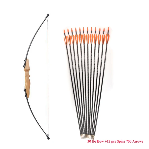 YELLOW Bow Arrow 51 дюймов 30 фунтов прямой Лук Сплит вход лук для стрельбы из лука охота стрельба практика для российских клиентов - Цвет: YELLOW Bow Arrow