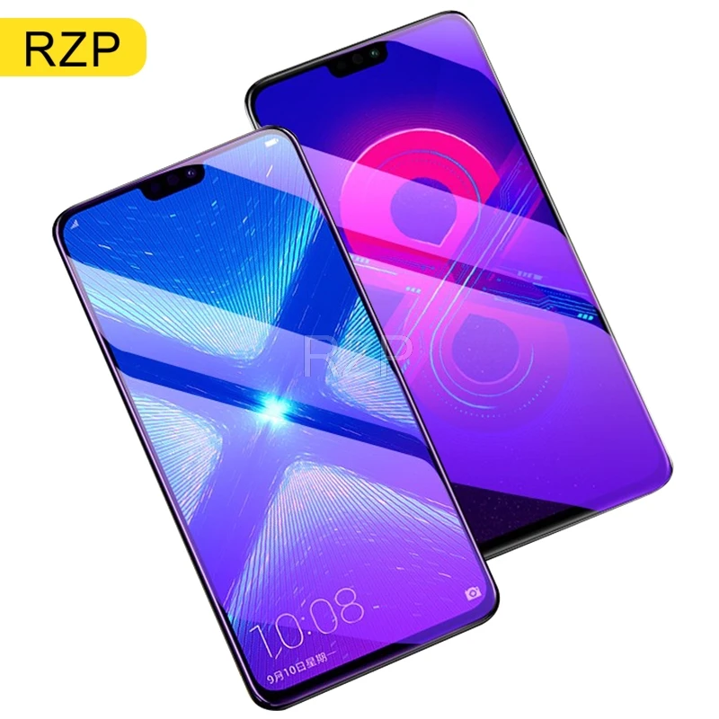 RZP 3 шт. 9H полное покрытие закаленное стекло для Huawei Honor 8 8X 8C Защита экрана 8X8 C