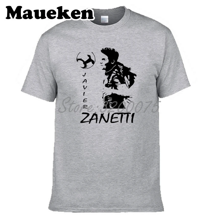 Мужская футболка с изображением капитана легенды из Аргентины Хавьера занетти 4