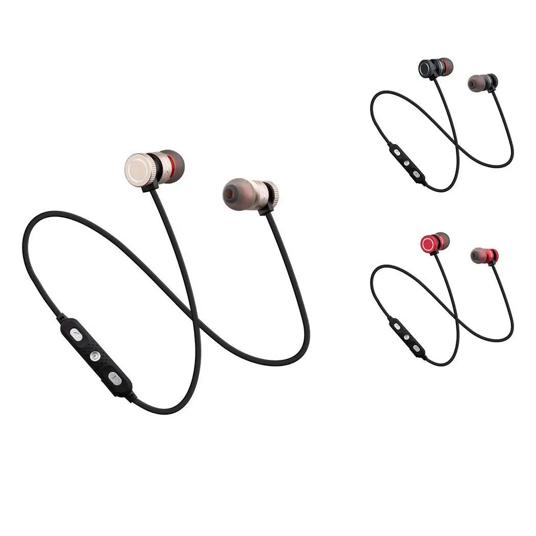 Bluetooth беспроводные наушники-вкладыши магнитные спортивные наушники 4 часа Стерео