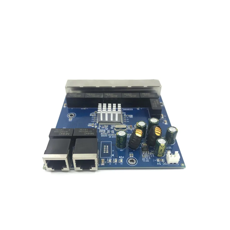 Промышленный Коммутатор Ethernet модуль 5 портов Unmanaged10/100/1000 Мбит/с PCBA плата OEM Авто