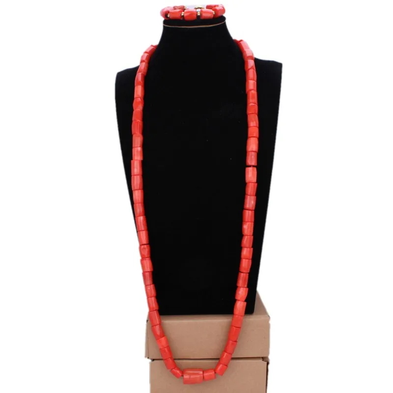 Набор украшений для жениха 4 шт. оригинальные/натуральные африканские бусины