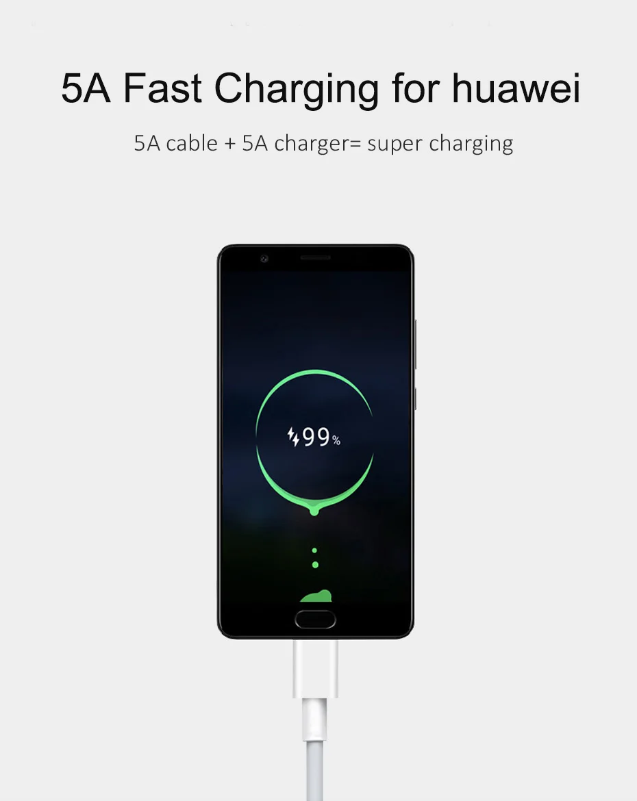 Rosinop Quick Charge 4,0 5A супер зарядный кабель type C для huawei P30 20 10 mate 20 9 10 pro кабели для мобильных телефонов tipo C OTG USB