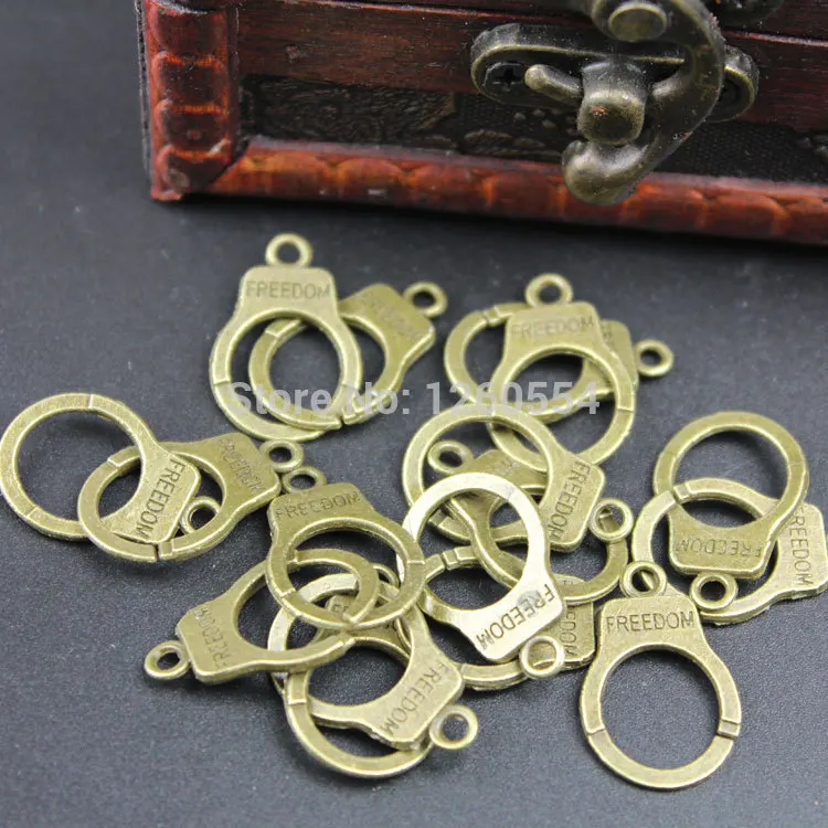P1513 DIY ретро аксессуары старинная бронза наручники из сплава|accessories diy|diy accessories |