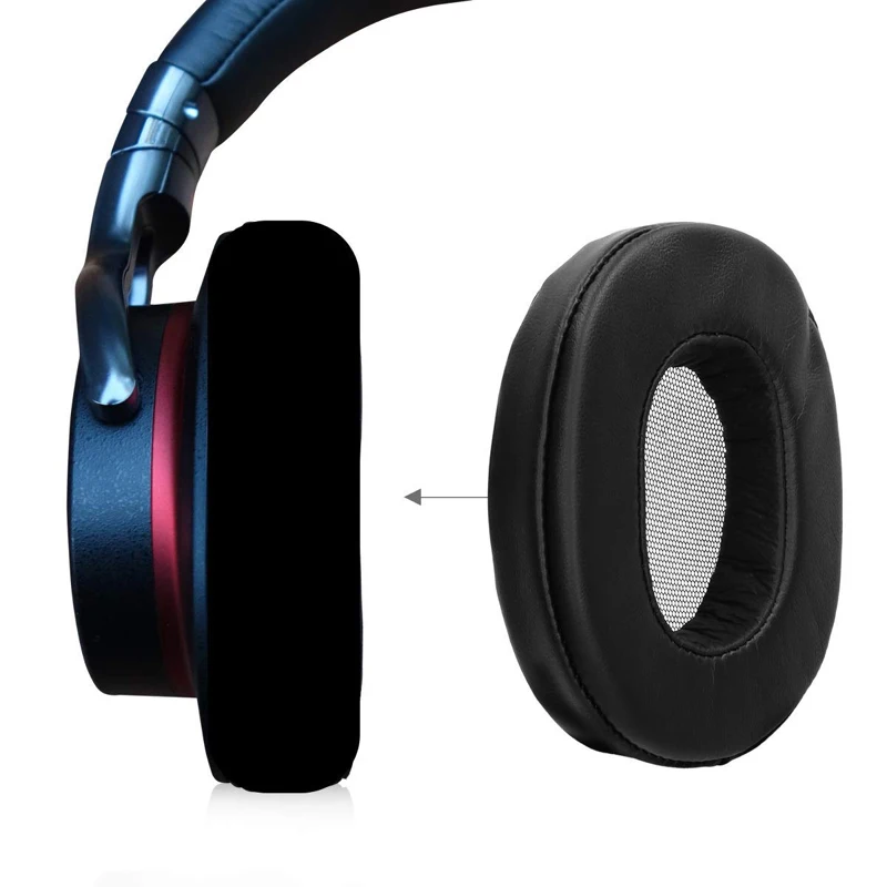 SHELKEE амбушюры Замена амбушюры для sony MDR-1A MDR-1ADAC/1ABT MDR-1R/1RBT MK2 наушники амбушюры Крышка Ремонт Запчасти