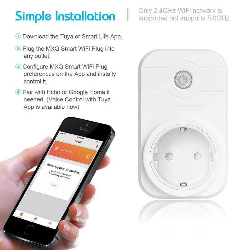 [Оригинальные] Tonbux Великобритания/США/ЕС Smart Plug беспроводной WiFi переключатель