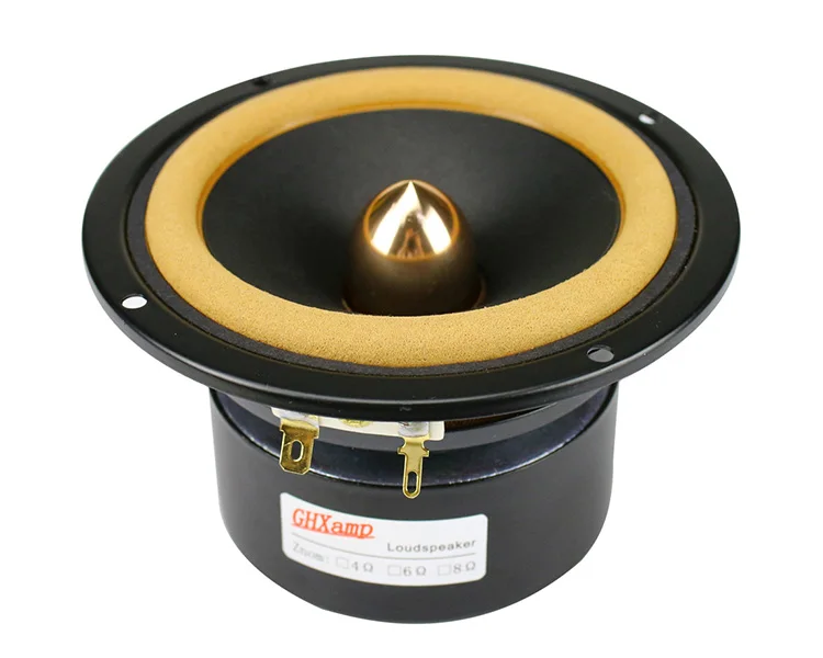 Ghxamp Hifi 4-дюймовый Полнодиапазонный динамик 4 Ом 25 Вт домашний кинотеатр полночастотный динамик s кожа Edeg пуля анти-магнитный 2 шт