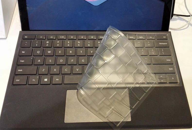 Прозрачный защитный чехол для клавиатуры ноутбука Microsoft Surface Pro 4 12 3 дюйма/SURFACE PRO/NEW