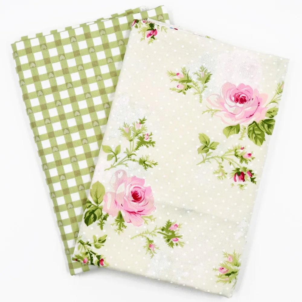 9 шт. 20x25 см хлопок Ткань для рукоделия квилтинга Вышивание Жир Квартал ткани