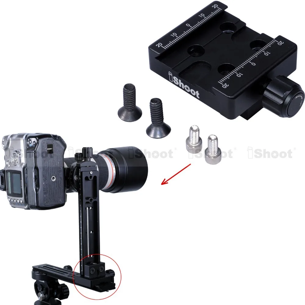 Многофункциональный зажим iShoot соединитель для камеры SIRUI MARSACE Arca swiss ARCA Fit штатив с