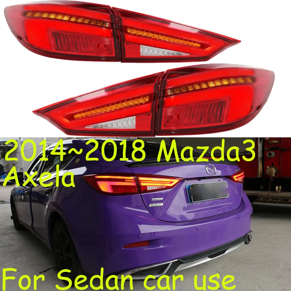 

Автомобильный задсветильник для mazda 3 Mazda3 Axela, 1 комплект, светодиодный задсветильник фсветильник 2014 ~ 2017y для Axela