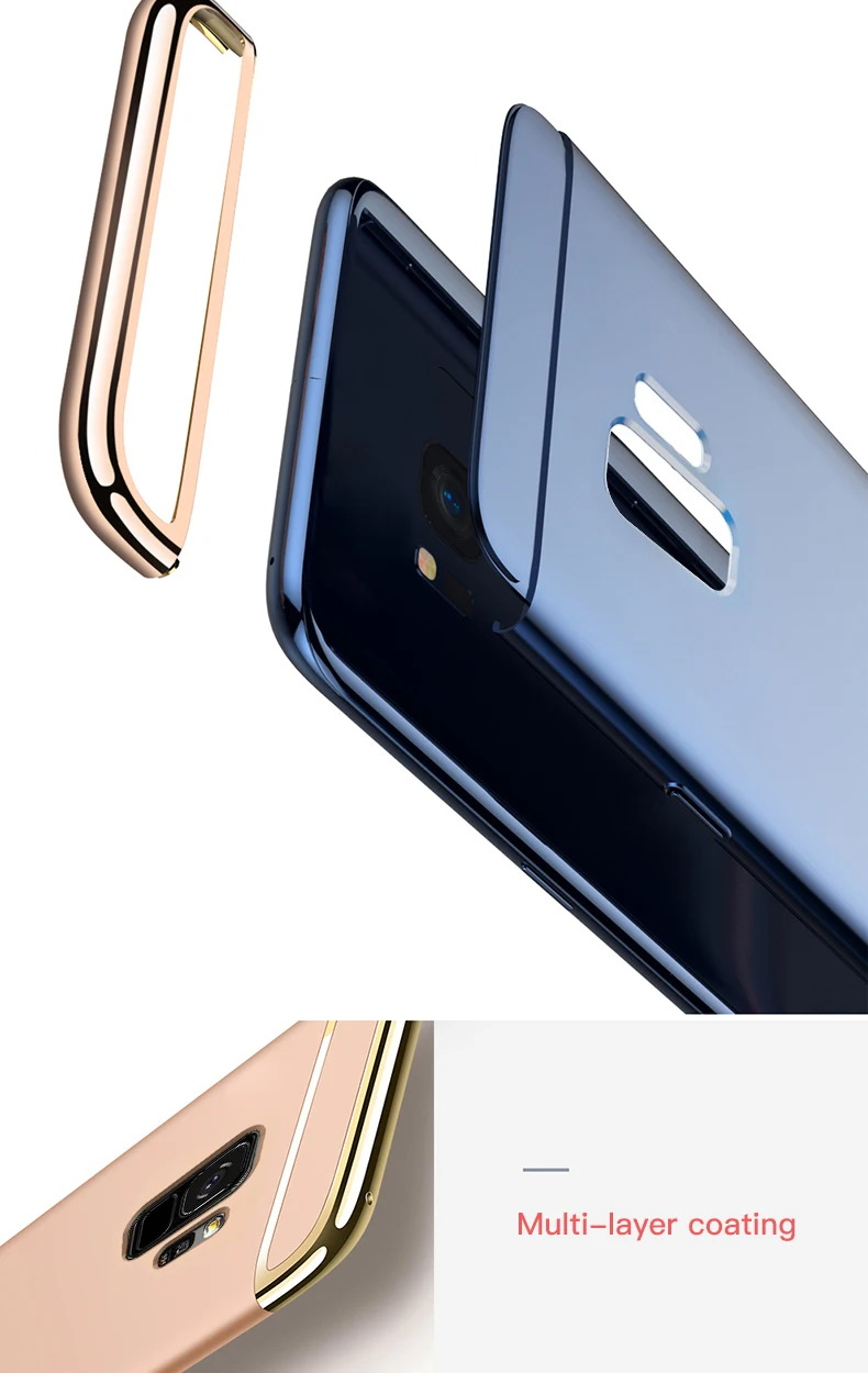 Роскошный чехол для телефона Samsung Galaxy A5 A9 A6 A8 Plus, жесткая задняя крышка для Samsung S8 S9 Plus J4 J6 Plus J8, чехол