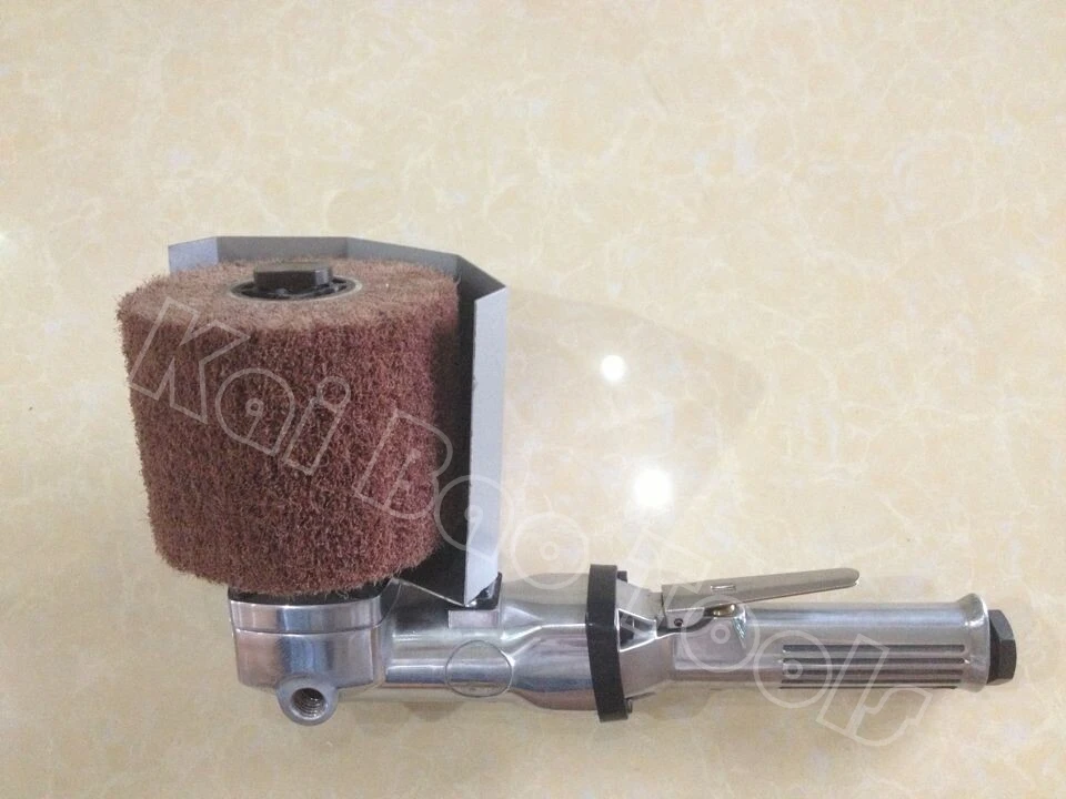 Пневматическая проволочная щетка шлифовальный станок металлический полировщик