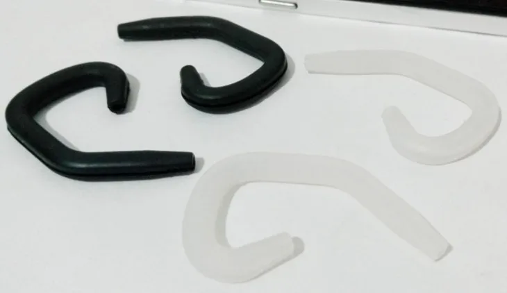 Promotions 4 Color Silicone Earphone Clip Hook Earhook ear hook hanger for Universal Headset 50pcs/lot | Электроника