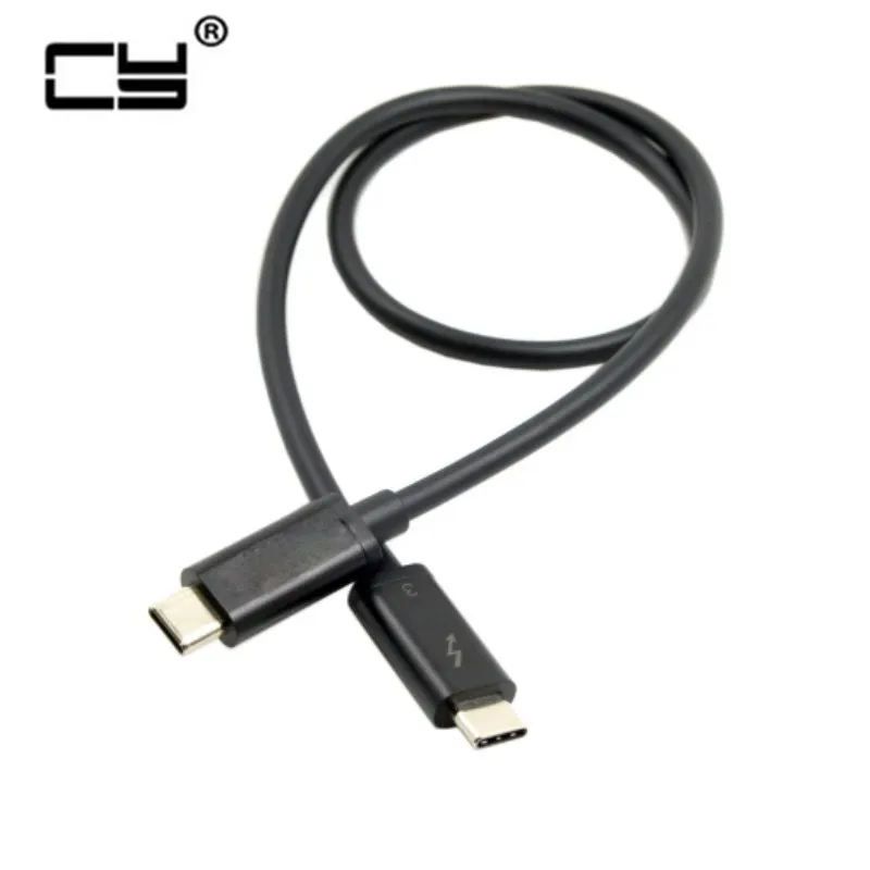 

Thunderbolt 3 USB 3.1 USB-C Male to Thunderbolt 3 Male 40Gbps Cable for Dell XPS13 50cm 100cm 200cm