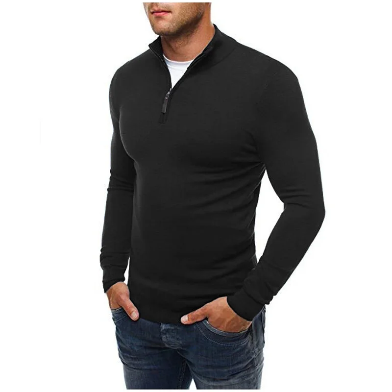 Для мужчин пуловер Свитера 2018 Новая мода Марка свитер для повседневной носки