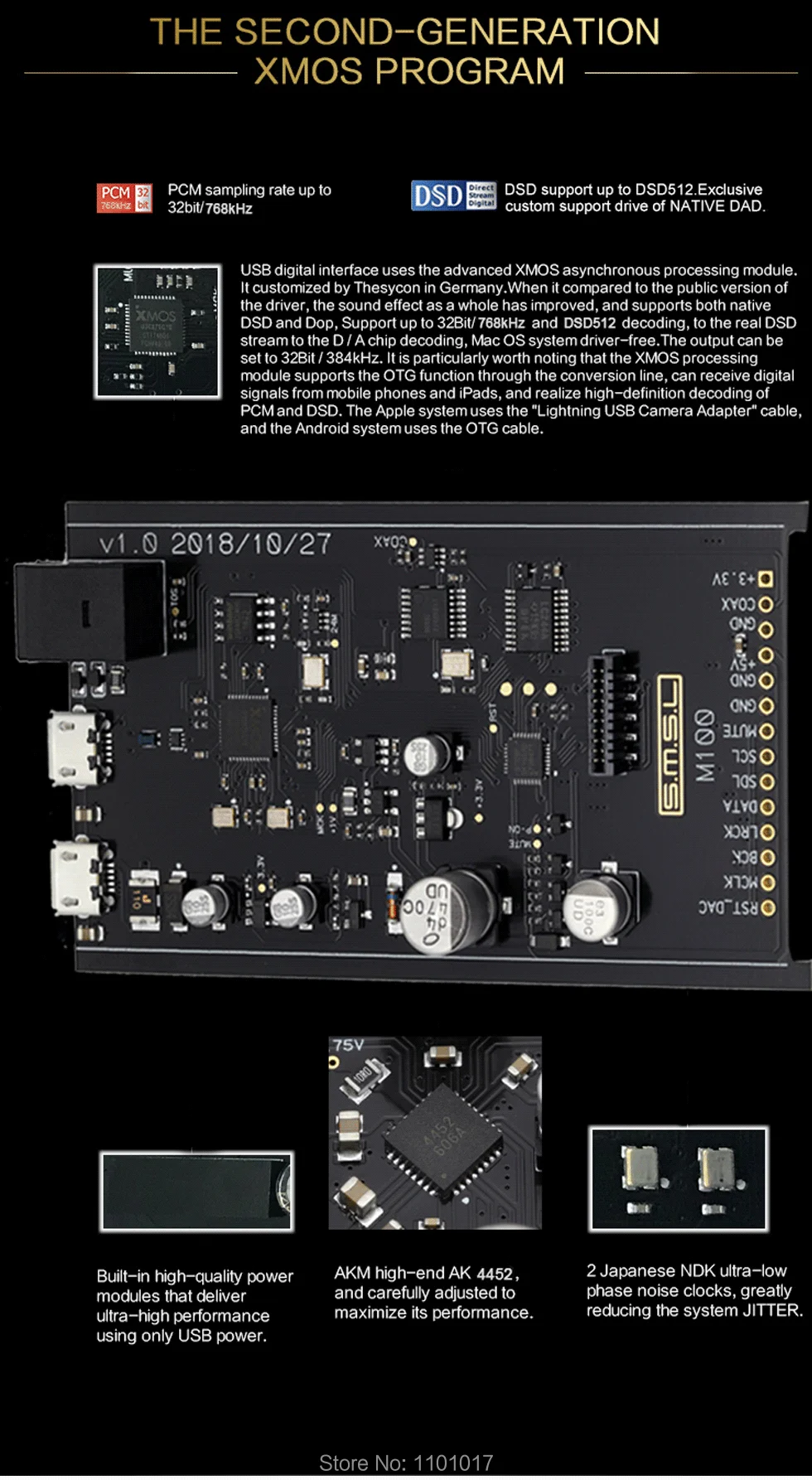 SMSL M100 аудио ЦАП USB AK4452 Hifi ЦАП Декодер DSD512 Spdif USB ЦАП усилитель HIFI EXQUIS XMOS XU208 цифровой усилитель оптический Coaxia