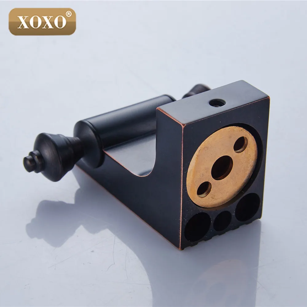 XOXO крючок для халата одежды латунная конструкция античная Черная отделка банное