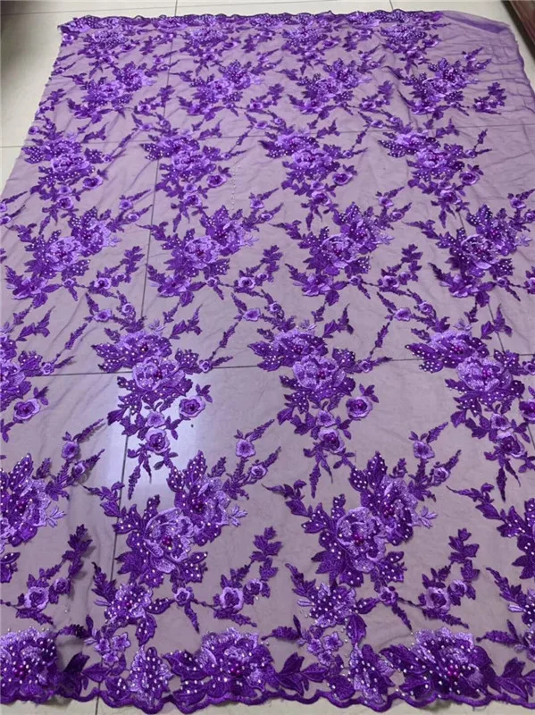 Очень хорошее качество аппликация с камнями дизайн кружева ткань бисером тюль