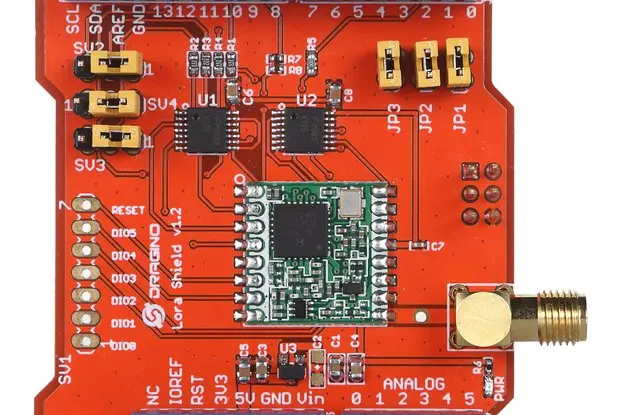 Щит Arduino с LoRa®Технология|Аксессуары для демонстрационных стендов| |