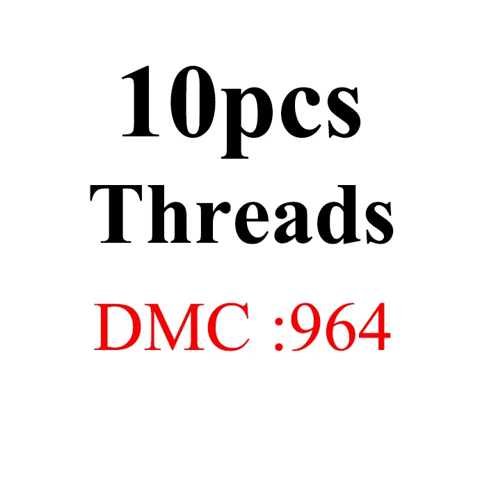 1.2m10pcs-DMC964 Golden Panno DIY DMC 962-3022 вышивка нитью нитки 10 шт./лот 1,2 м Набор для вышивки крестом наборы для вышивки крестом 11,12 - Цвет: 1.2m10pcs-DMC964