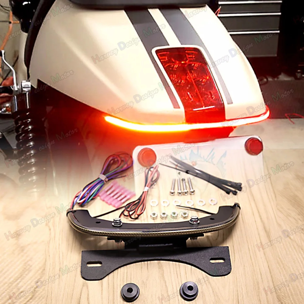LED Fender Eliminator Интегрированный задний фонарь для Harley V-Rod V Rod Night 2012-2013 2014 2015 2016 2017 |