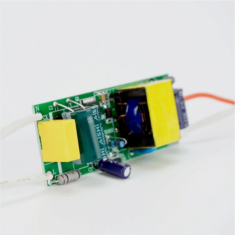 Светодиодный ПВХ постоянный Драйвер входного AC85-265V 1-3 Вт 4-7 8-12 15-18 20-24 25-36 блок