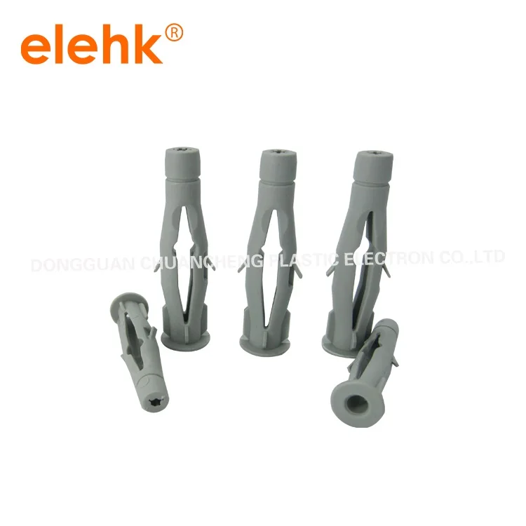 Пластиковые самосверлящие полые стеновые анкеры 100 шт. с винтом #10 (6 6 8 мм)|Якоря| |