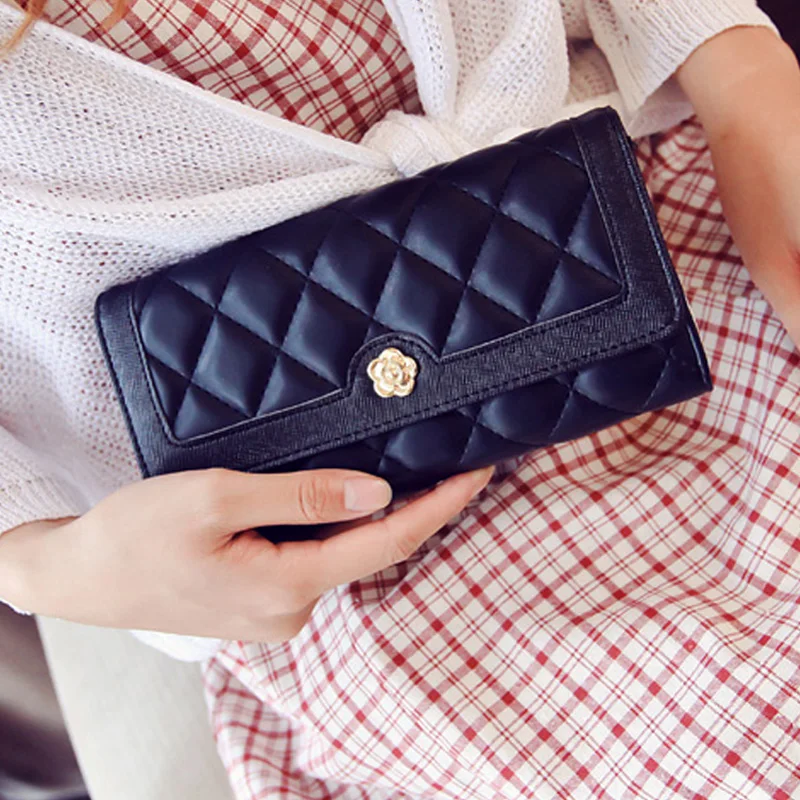 SIDAITE 2018 модные брендовые дизайнерские женские кошельки и длинный кошелек для