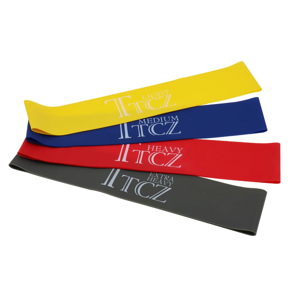 Эластичная лента TTCZ для йоги пилатеса петля упражнений Резиновая фитнеса