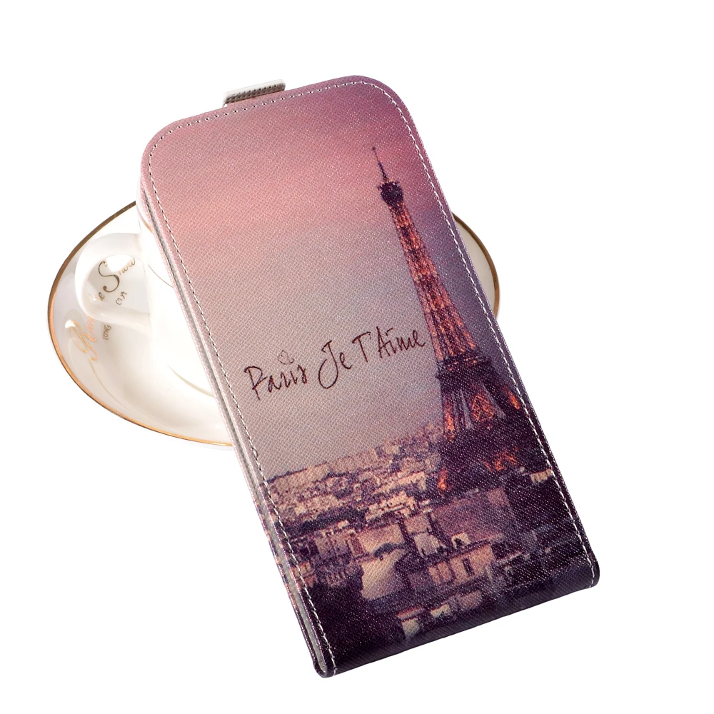 Цена по прейскуранту завода Вертикальный флип-чехол из искусственной кожи для