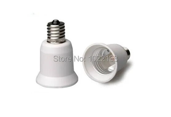 

50pcs 17 to e26 socket adapter E17-e26 LED Led Light Bulb base Lamp Holder converter new extender Free Ship With Track No