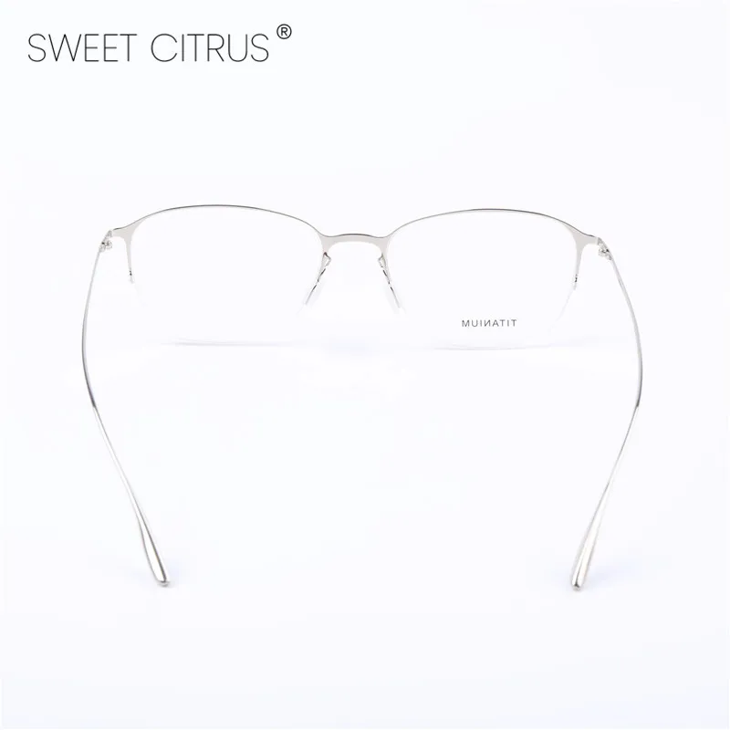 Милые цитрусовые Оправа очков из титанового сплава женские мужские брендовые