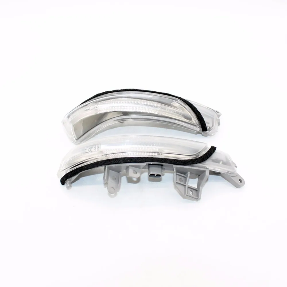 2 шт. боковое зеркало СВЕТОДИОДНАЯ Лампа Автомобильное заднего вида Поворотная