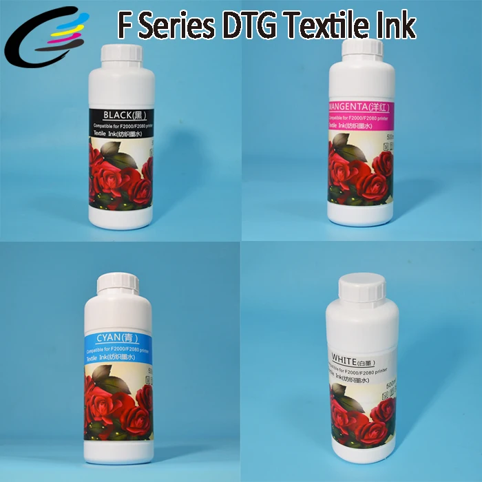 

Direct to Garment Textile Pigment ink for Epson F2000 Digital Textile Printer