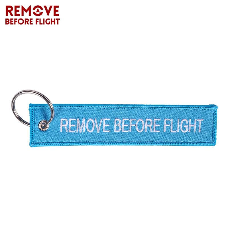 Брелок с надписью Remove Before Flight модный Индивидуальный брелок для ключей мотоциклов