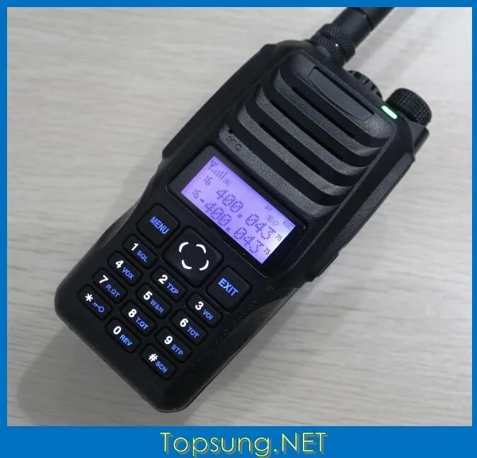 Мощная портативная рация 10 Вт VHF UHF Двухдиапазонная км FM-радио 87-108 МГц