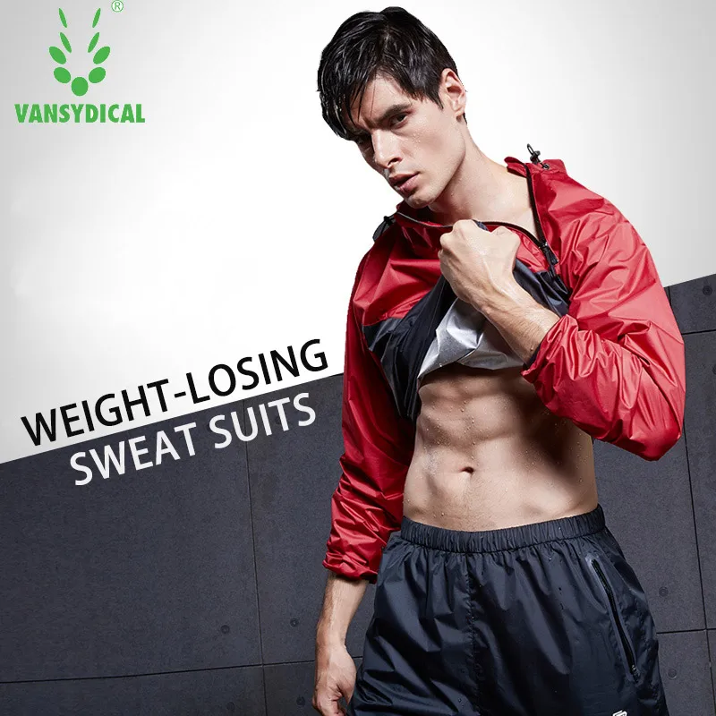 

2018 VANSYDICAL Men Sports Running Suits Sweat Suit Lose Weight Sportswear Women Yoga Sets Gym Cloth Fitness Training TrackSuits