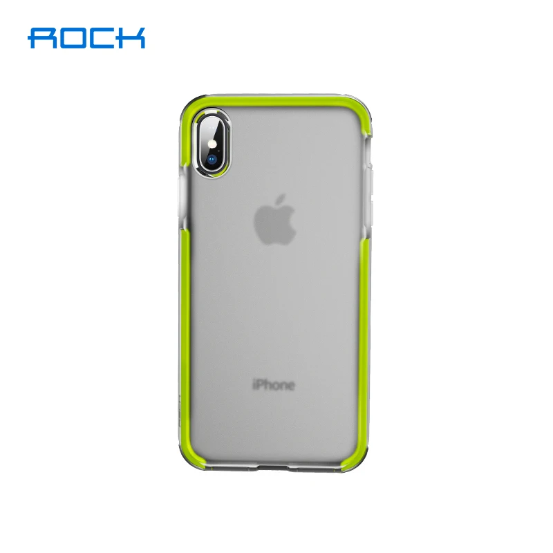 Для iPhone X XS Max чехол+ закаленное стекло роскошный ТПУ Гибридный прозрачный чехол для iPhone XR чехол Защитная пленка - Цвет: Transparent Green