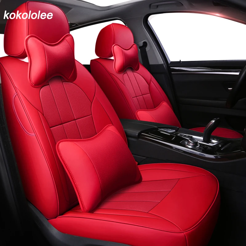 Кожаный чехол для автомобильного сиденья kokoleee на заказ BMW e30 e34 e36 e39 e46 e60 e90 f10 f30 x1 x2