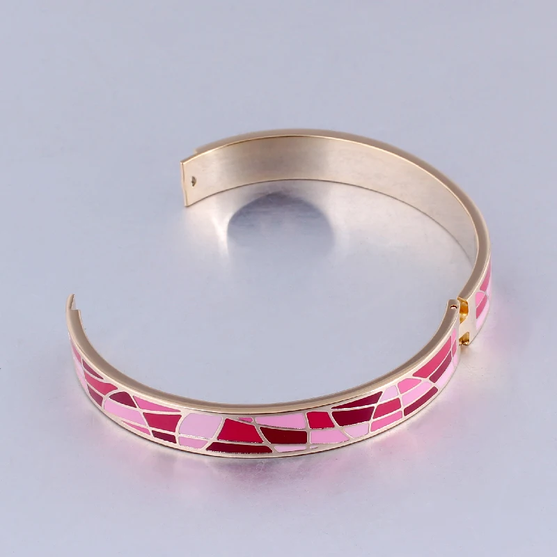 Роскошные брендовые геометрические художественные браслеты для женщин золотые