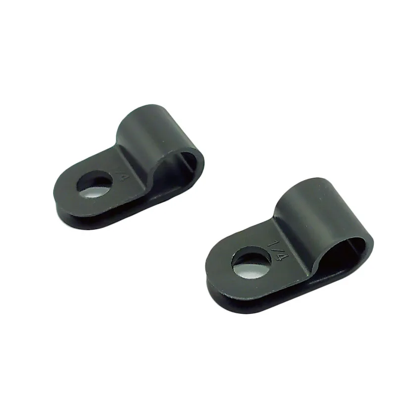 

50 pcs 1/4‘’ Tube clips for fixing the PE water hose