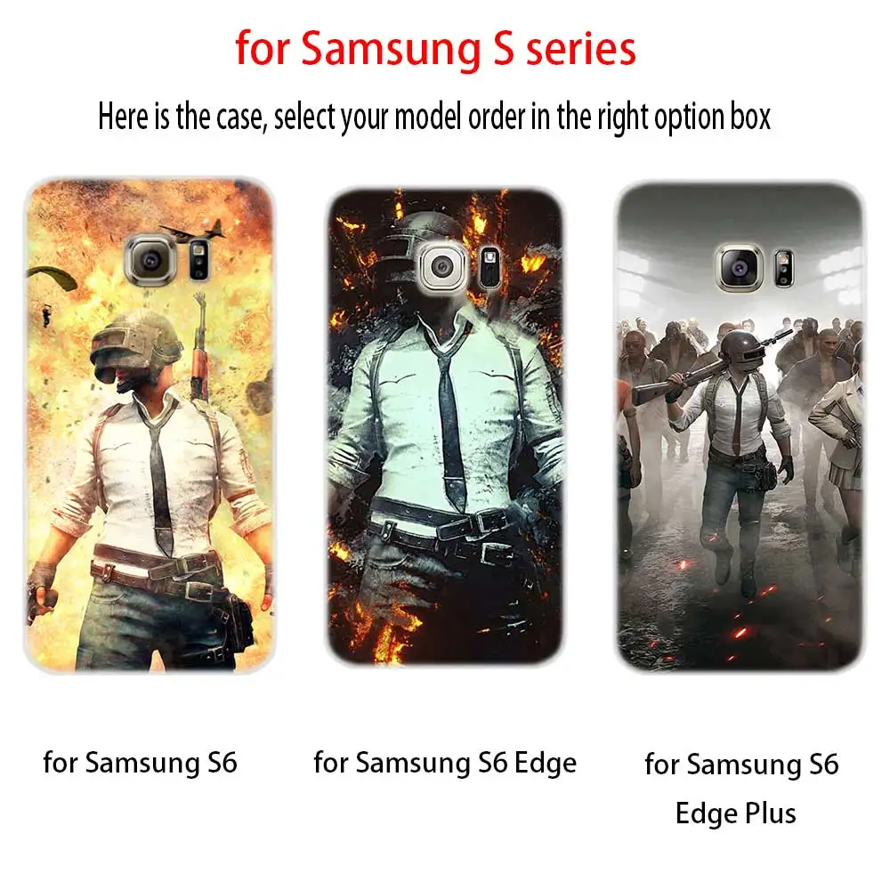 Мягкий силиконовый чехол для Samsung S30 S20 S11 S10 S9 S8 Plus lite 11e 10e Uitra S7Edge Playerunknown's Battlegrounds