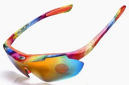 colorful ROBESBON UV 400, велосипедные очки для велоспорта, солнцезащитные очки для мужчин, Gafas Ciclismo Oculos De Grau Masculino, велосипедные очки - Цвет: colorful