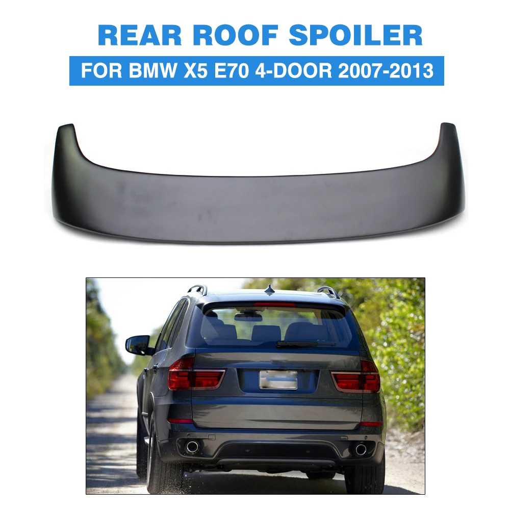 Автомобильный задний спойлер на крышу для BMW X5 E70 4-дверный 2007-2013 окно FRP