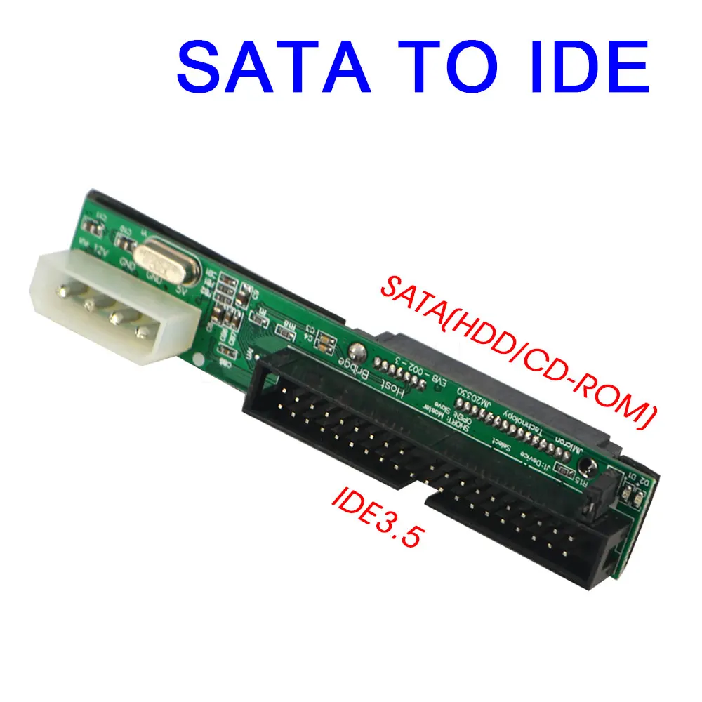 Kebidumei PATA IDE на SATA жесткий диск конвертер адаптер для 3 5/2 5 HDD DVD|Платы расширения| |