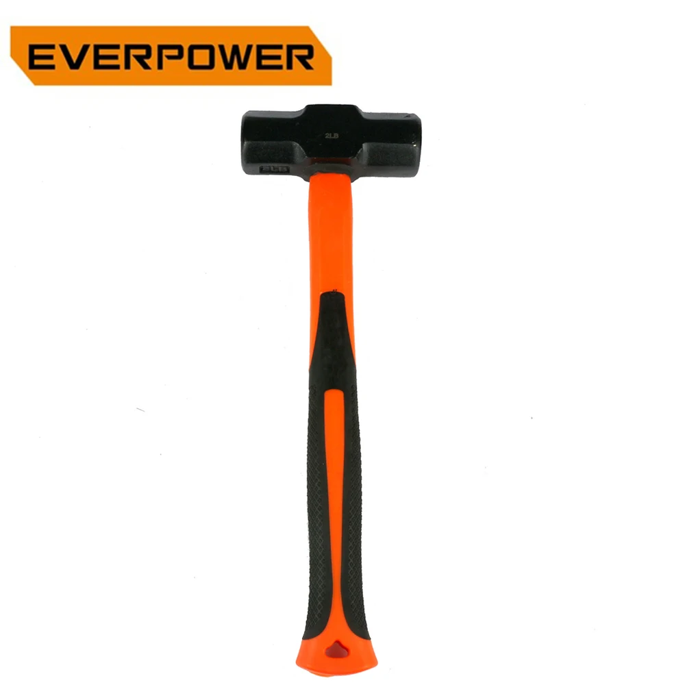 Everpower 2 LB 32 см сверхмощный высокоуглеродный металлический Молот Инструмент с